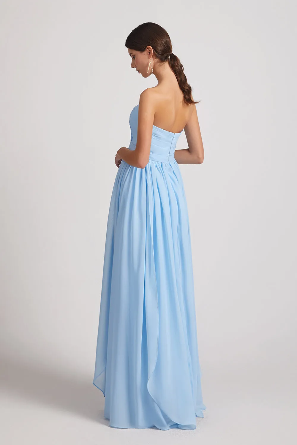 Sweetheart Long Chiffon Convertible Bridesmaid Dresses (AF0185)