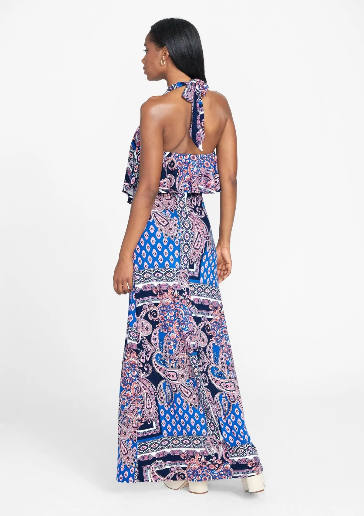 Tall Mya Halter Maxi Dress