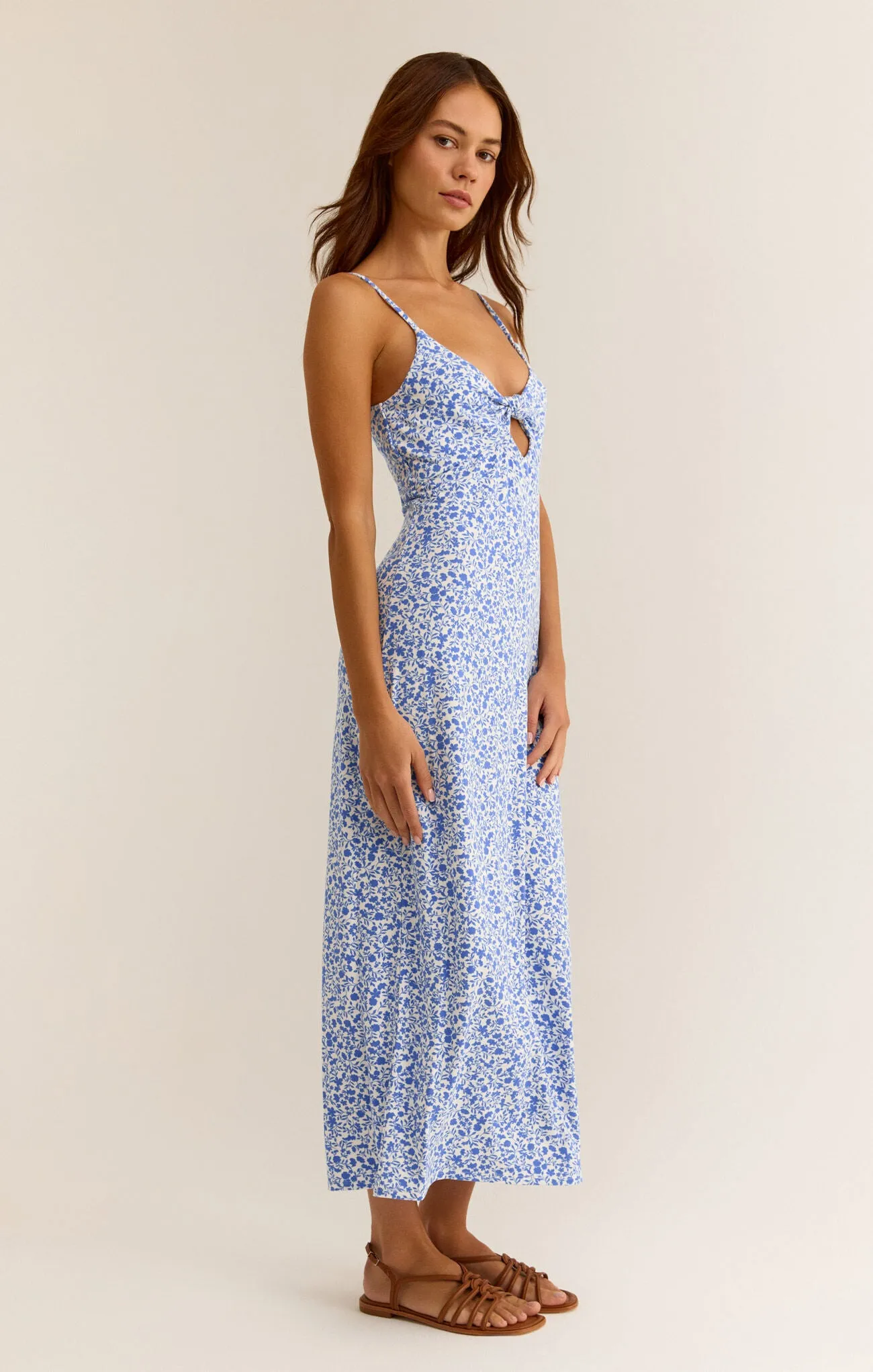 The Carita Cocos Floral Midi Dress