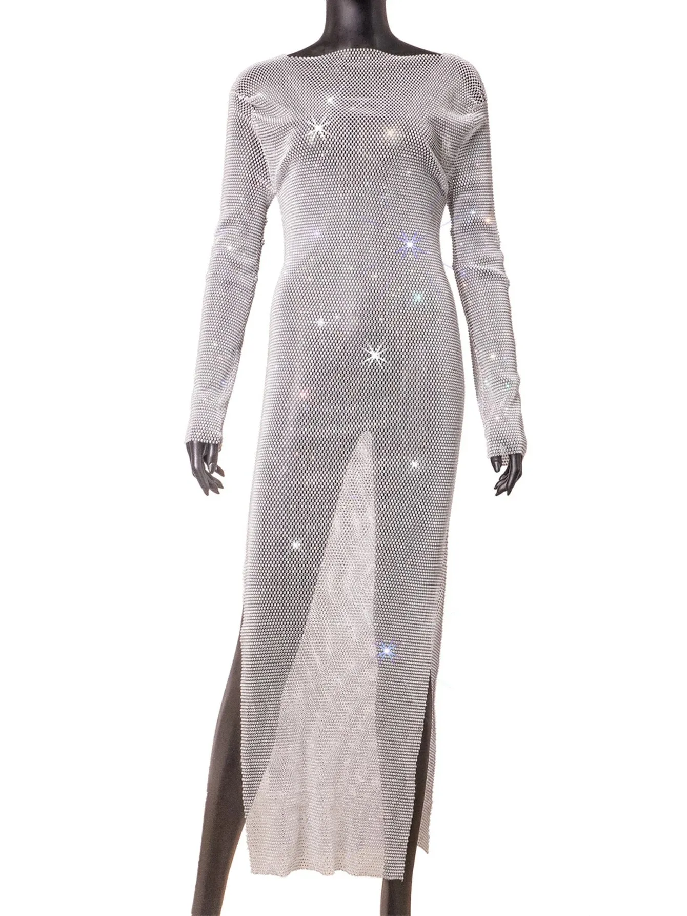 WHITE DIAMOND DRESS