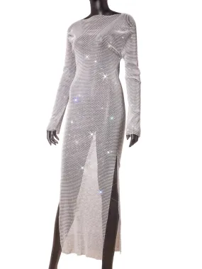 WHITE DIAMOND DRESS